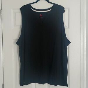 Pima cotton Y neck tank top
